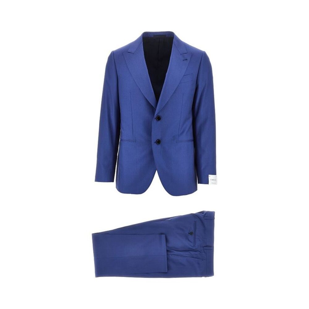 Caruso Men Silk And Wool Single-Breasted Tailored Suit
